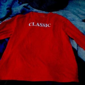 XL, color red, cocoa cola shirt, for sale.